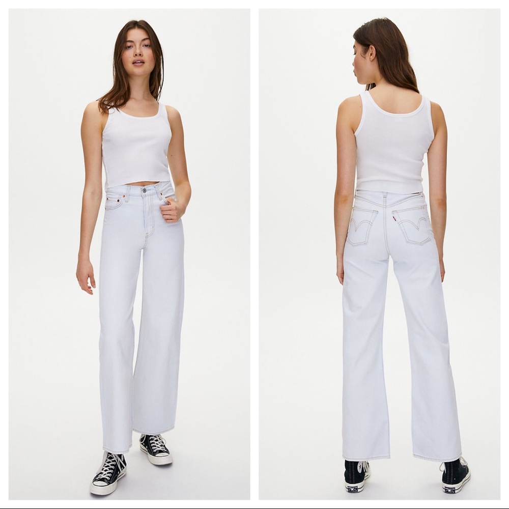 LEVI’S Premium RIBCAGE WIDE LEG : : Size 26